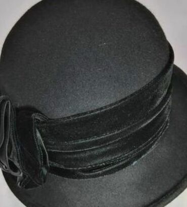 фетровые береты: Шляпа, Күз-жаз, Фетр, Бантиги менен