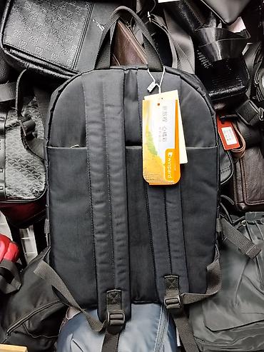 dlivery bag: Городской рюкзак Twinpard, черный - Вместительное основное отделение — 2