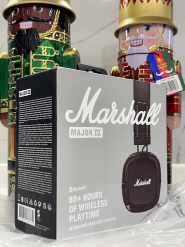 marshall qulaqlıq: Simsiz (Bluetooth) Yeni Qulaqcıqlar Marshall, rəng - Qəhvəyi