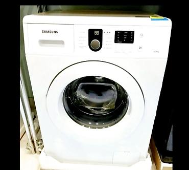 Paltaryuyan maşınlar: Paltaryuyan maşın Samsung, 6 kq, İşlənmiş, Avtomat, Qurutma var, Kredit yoxdur, Ünvandan götürmə — 2