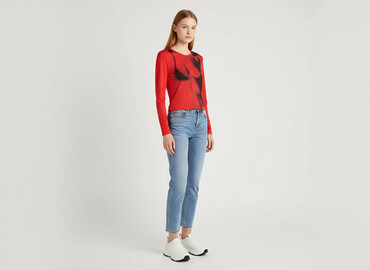 piżamy hello kitty dla par: Top damski, rozmiar S