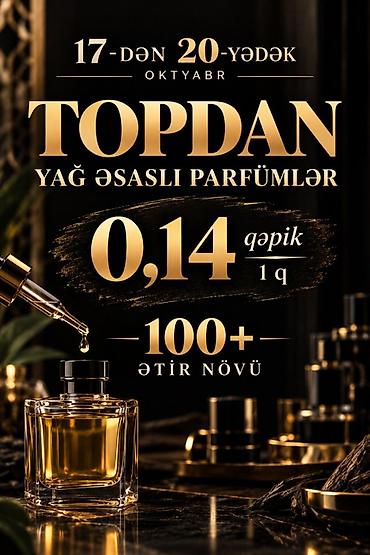 elf yağları: 0.14 qəpy Topdan yağ əsaslı ətirlər — 1