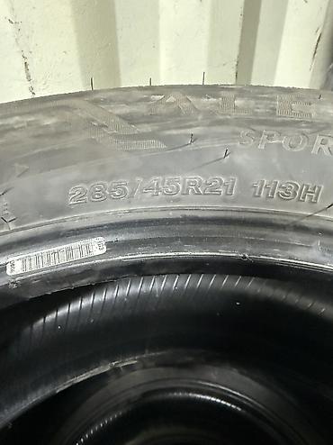 28545r21: Шины 285 / 45 / R 21, Лето, Б/у, Комплект, США, Bridgestone — 4