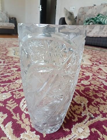 Digər dəstlər və servizlər: Kəsimli şüşə qablar dəsti - Material: qalın, şəffaf kəsimli şüşə - — 15