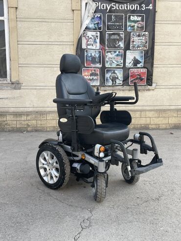 Инвалидные коляски: Коляска жакшы абалда баары иштейт аккумулятору жакшы 5-6 км журот — 2