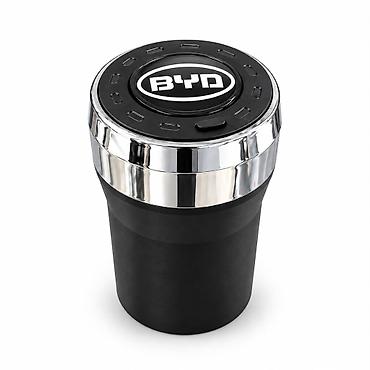ucuz jeep: BYD loqolu LED işıqlı avtomobil külqabısı — qara, gümüşü BYD — 2