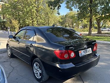 на corolla: Toyota Corolla: 2003 г., 1.8 л, Автомат, Газ, Седан — 5