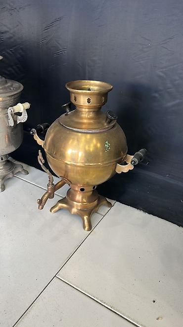 samovar 3 litr: Misin samovar – klassik rus tipli kömür/odunla işləyən model.3 litir — 1