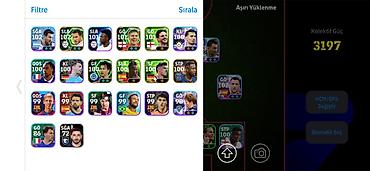 forvard: EFootball hesabı – güclü komanda və nadir kart kolleksiyası 2 bombacı — 1
