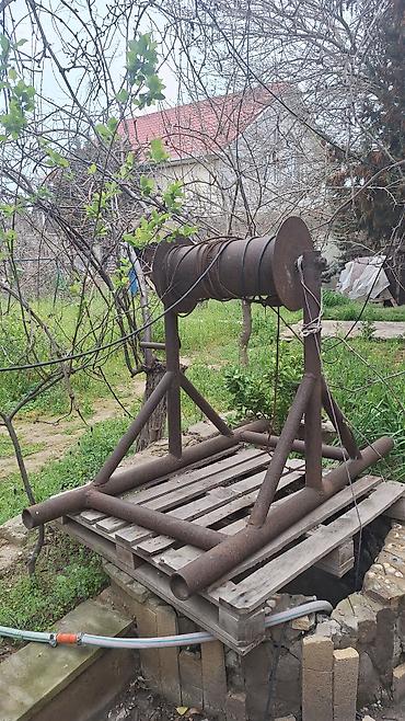 metal: Məhsul: Manual quyudan suqaldırma üçün metal vintli çarx (vinç) — 2