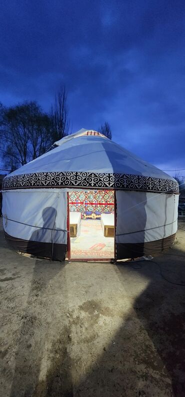 Аренда юрт: Аренда юрты, Каркас Деревянный, 85 баш, Стулья, Казан, Самовар — 16