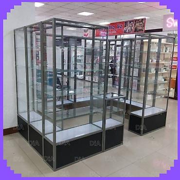 Другое торговое оборудование: Прилавок витрина, витрина стеклянная, торговые витрины металлические — 8