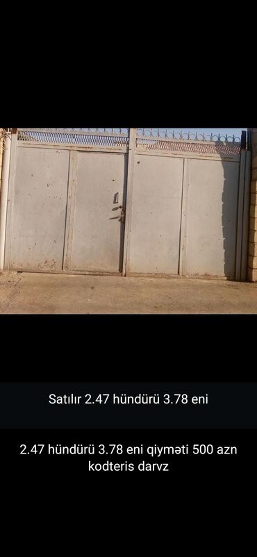 Həyət darvazaları: Darvazalar qapilar şekillerde qiymətler məlumatlar unvan qeyd olunub — 30