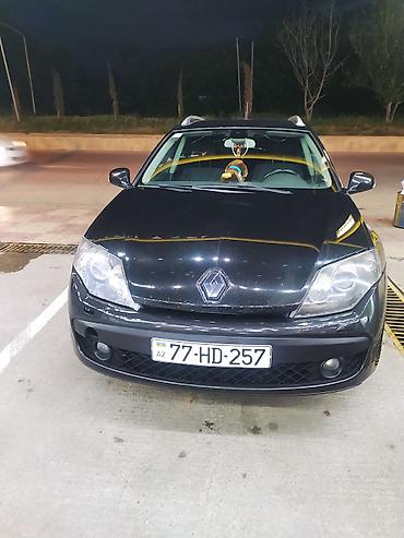 опел зафира б: Renault Laguna Universal (station wagon), qara rəng. Əsas — 5