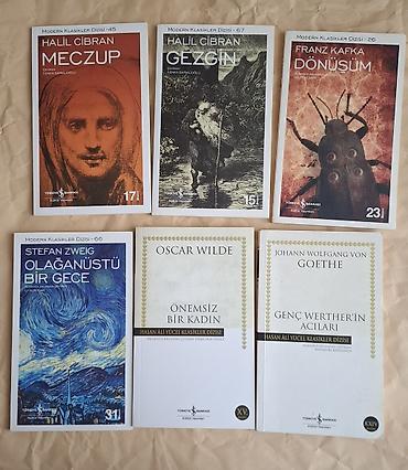cd kart: Məhsul: Müxtəlif mövzularda kitablar paketi Paketə daxildir: - Prof — 6