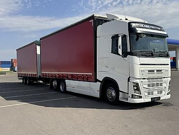 жоский буксир: Тягач, Volvo, Тентованный — 3