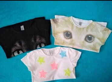 zara kids clothes: Bundle: T-shirts, For girls, age: 5-6 years