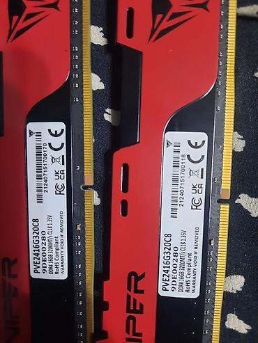 nothing cmf buds 2 pro: Оперативная память (RAM) для ПК, Новый, Patriot, 32 ГБ, DDR4, 3200 МГц — 3