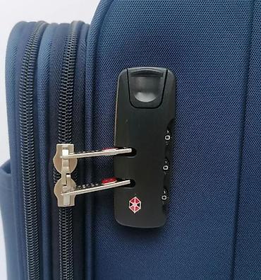 Putni koferi i torbe: Troler kofer Reddy Wenge – tekstilni, tamnoplave boje - Dimenzije — 8