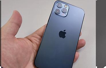 face id: IPhone 12 Pro, Б/у, 128 ГБ, Pacific Blue, 82 % — 1
