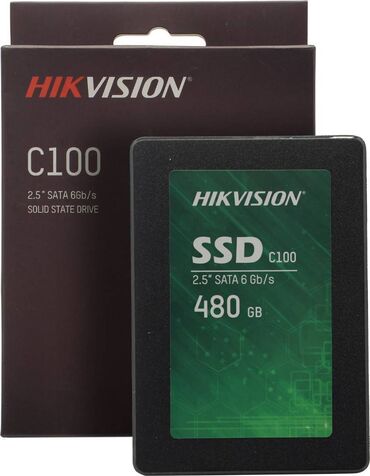 Жесткие диски, переносные винчестеры: SSD HIKVISION HS-SSD-C100 480GB TLC " SATAIII