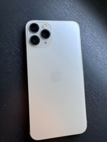 айфон 11 цена бишкек бу: IPhone 11 Pro, Колдонулган, 256 ГБ, Ак, Коргоочу айнек, Каптама, 78 %