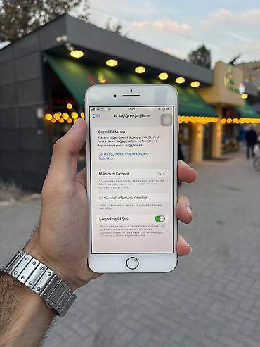 iphone s6 plus: IPhone 8 Plus, 64 GB, Qızılı, Simsiz şarj — 2
