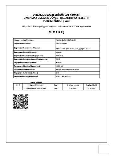Həyət evləri və villaların satışı: 4 otaqlı, 87 kv. m, Kredit yoxdur, Təmirsiz — 8