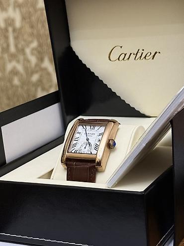 Qol saatları: Cartier kişi qol saatı – klassik kvadrat (Tank üslubunda) korpus — 4