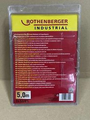 Ostali pribor i dodaci za alate: Rothenberger Industrial crevo za propan – 5 m - Fleksibilno crevo za — 10
