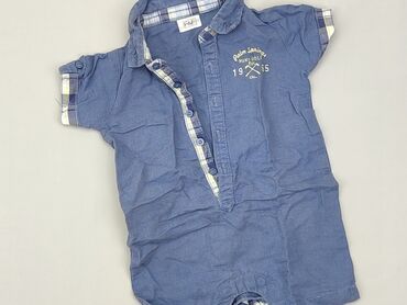 czerwona letnia sukienka midi: Body, F&F, 3-6 m, 
stan - Bardzo dobry