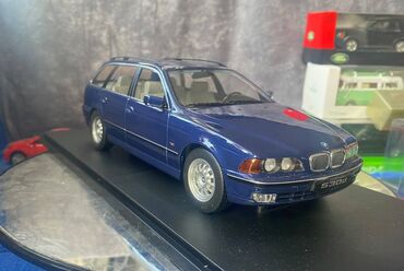 Avtomobil modelləri: Коллекционная модель BMW 530d E39 Touring blue 1997 KK-Scale Scale — 13