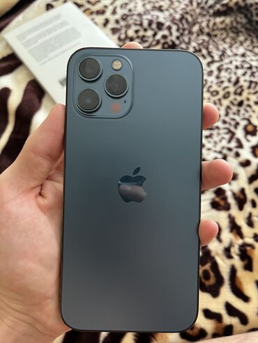 iphone 13 pro max рассрочка: IPhone 12 Pro Max, Б/у, 256 ГБ, Blue Titanium, 80 %