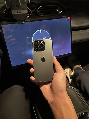 мобильные телефоны каракол: IPhone 16 Pro, Б/у, 128 ГБ, Black Titanium, 87 % — 1