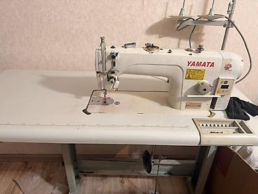 Yamata sənaye tikiş maşını – masa və ayaq pedalı ilə komplekt