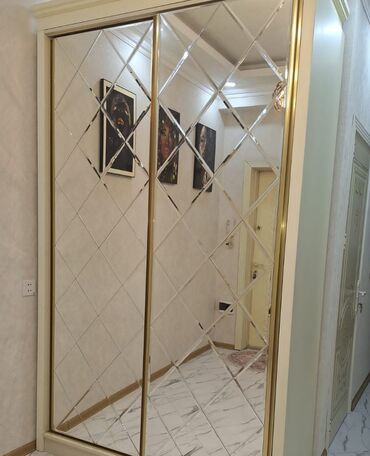 plastik pencere qapi: Б/у, Купе, 2 двери Прямой шкаф, Гардеробный шкаф, Азербайджан