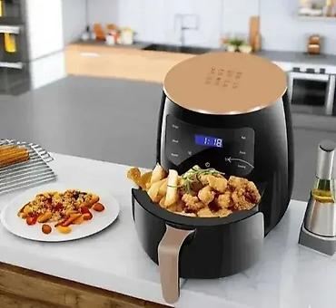 televizori 32: Friteza na vruć vazduh bez ulja od 6L 🍟🔥 Specifikacije: Snaga: 2400W — 1