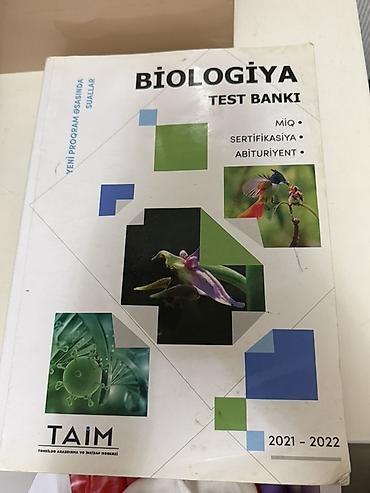batut merkezi: Məhsul: “Biologiya Test Bankı” (TAİM – Təhsildə Araşdırma və İnkişaf — 1