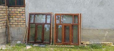 пластиковые бу окна: Деревянное окно, Б/у, Самовывоз