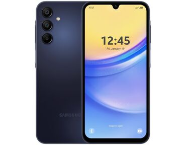 Samsung: Samsung Galaxy A15, Новый, 128 ГБ, цвет - Черный, 2 SIM