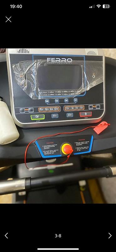 İdman və istirahət: Ferro elektrik qaçış trenajoru - Güclü, səssiz elektrik mühərrikli — 6