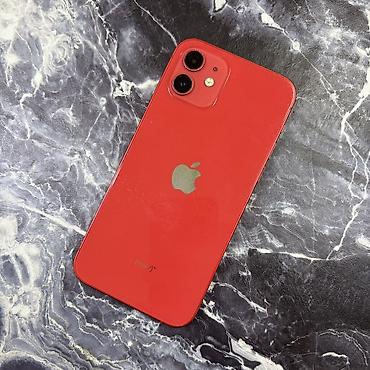 Apple iPhone: IPhone 12, Б/у, 128 ГБ, Красный, 80 % — 1