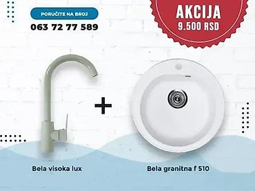 Sudopere: Granitna sudopera + slavina 💥 Veliki izbor granitnih sudopera u setu — 11