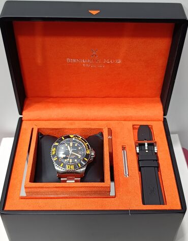 Qol saatları: Yeni, Qol saatı, Bernhard Mayer, rəng - Gümüşü — 2