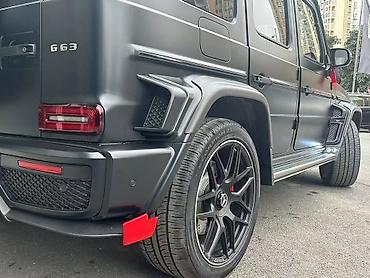 Обвес: Комплект Mercedes-Benz, цвет - Черный — 6