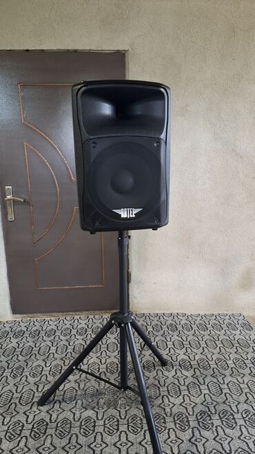 Mikrofonlar: İşlənmiş Kolonka, Növ - Akustik, rəng - Qara
