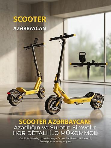 samakat islenmis: İşlənmiş Elektrik samokat 12", > 1000 Vt, 16 - 25 km/s, Pulsuz çatdırılma, Ünvandan götürmə — 6