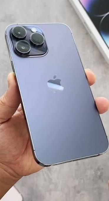IPhone 14 Pro (Deep Purple) - Корпус: матовое стекло и стальные