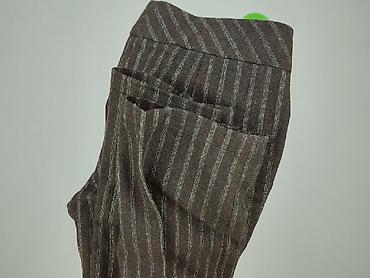 linen trousers pull and bear: Spodnie materiałowe damskie, rozmiar L — 6