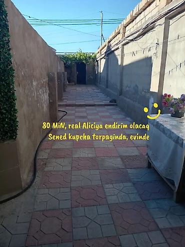 gence ev alqi: Həyət evi satılır, 1.5 sot da 3 otaq. Qaradaq rayonun, Lokbatan — 1